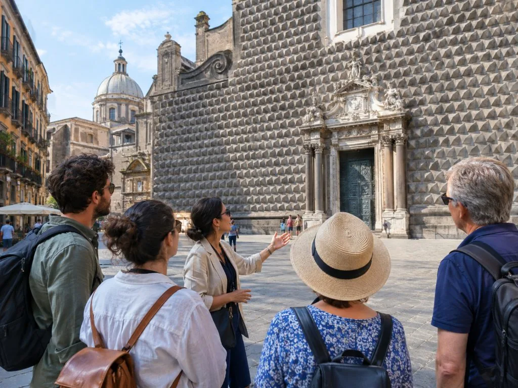 Naples : visite du centre avec le Christ Voilé et le Cloître de Santa Chiara